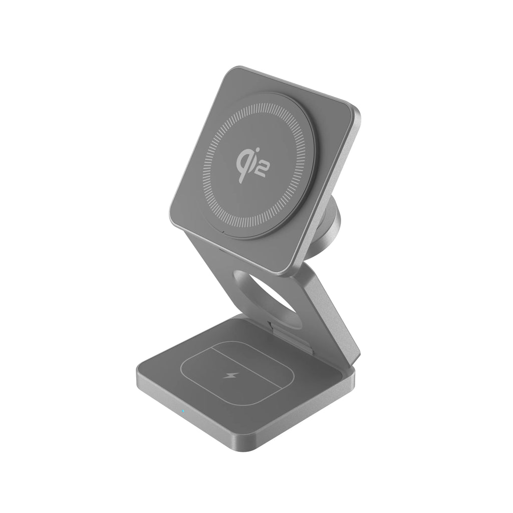 QI2 3 in 1 Magnetic Wireless Chargers For iPhone 16 15 14 13 12 Fast Charging Station For Apple Watch Airpods 3 4 charger stand